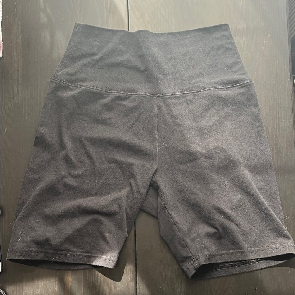 Aerie High-Waisted Charcoal Black Women's Shorts M